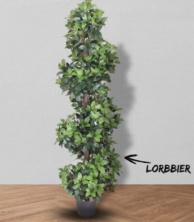 Lorbbier spiral artificial plant – 59 inch tropical faux greenery